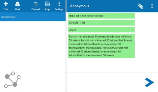 Onion-Routing Messenger