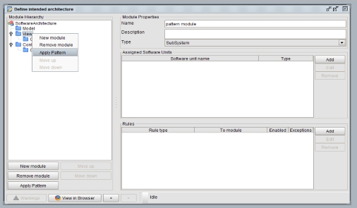 Pattern Compliance Recognition